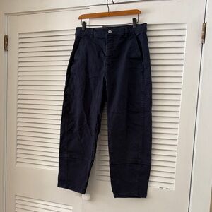 Everlane Navy Wide Leg Pants